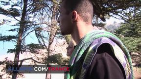 Outdoor anal sex with hot babe