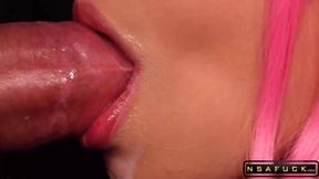 CLOSE UP BEST MILKY Sensual BLOWJOB