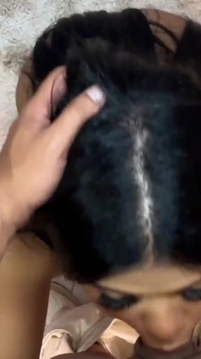 My stepbrother catches me on a video call hot of Rosxana211   Clip 1