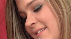 Sandy Teeny Casting Blonde Sucks and Fucks Wild
