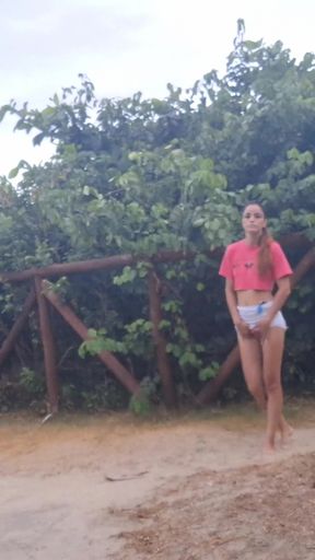 Unforgettable moment from &quot;Risky handjob for a woman who passed in public!&quot;