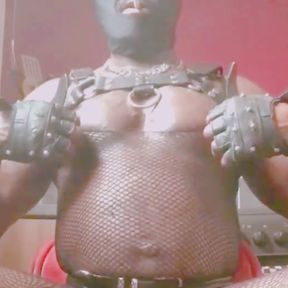 Part 1 Muscle Stepdad Fishnet Bodysuit Nippleplay