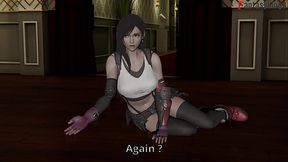 Tifa Lockhart blowjob surprise