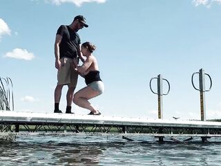 Sex on Lake for ANYONE to Watch!