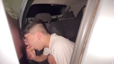 Gay Amateur Porn Video: Cousins Help with Car Washing Leads to Hot Cock Sucking