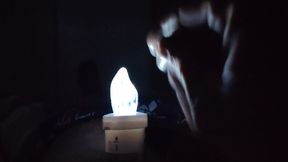 Cum 1 minute with candel
