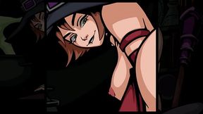 Overlewd witch scene