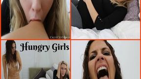 Hungry Girls: Cali Logan and Cadence Lux Swallow Whole (hd)