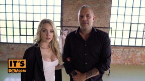 itsPOV - Angie Lynx wants a threesome before she'll sign