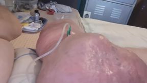 2liter glucose inside my silicone meat