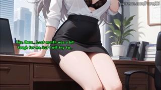 Prove to your boss Alya you should not be fired (Hot Sex JOI)