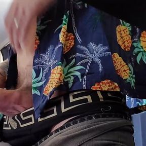 johnholmesjunior caught shooting huge cum load open condo window solo jerk off while neigbours watch