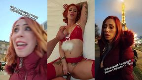 littleangel84 - mere noel baisee devant la tour eiffel