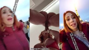 littleangel84 - mere noel baisee devant la tour eiffel