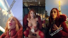 littleangel84 - mere noel baisee devant la tour eiffel