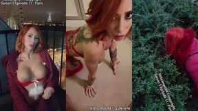 littleangel84 - mere noel baisee devant la tour eiffel