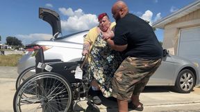 Fat & Immobile: Wheelchair Ride to the Dr's Office PART 2 SD