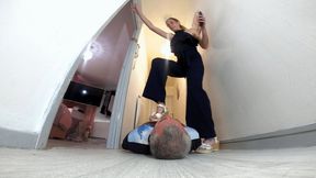 Danielle's Hallway Trample 9 FLOOR CAM (4K)