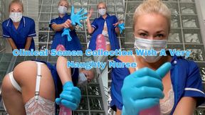 Clinical Semen Collection With A Very Naughty Nurse - MP4 720
