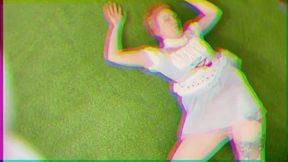 Izzie Robbin falls into Wonderland - CRUTCHES - BOOT - NECK BRACE - HIDEF MOV