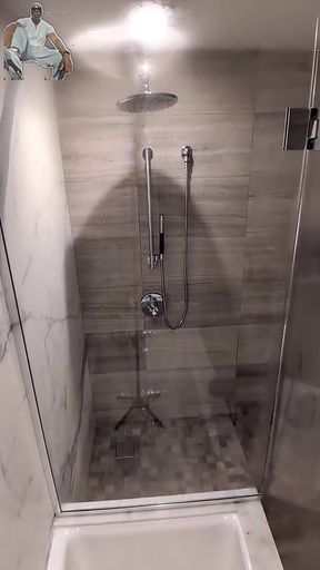 Shower Time in a Chicago Hotel