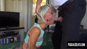 Athletic babe Luna Toxxxic has her first domination encounter with dominant Pascal White