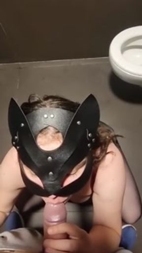 I was so thirsty in a public toilet