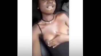 Naija  girl show off her breasts