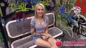 Fucked in Public: Blonde Beauty in Every Position