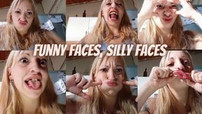 Silly faces Funny faces and expressions