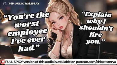 Your bossy sugar mommy isn’t pleased with your performance
