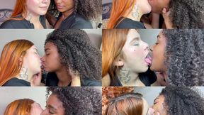 INTERRACIAL DEEPKISS HOT REDHEAD - NEW TOP GIRL LIVIA AND CECILIA - NEW MR MARCH 2023 - FULL VERSION