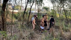 luccas melo - ofereceu o cuzinho para homens que caminhavam pelo parque afim de fuder