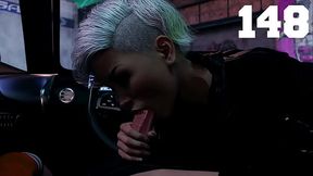 Being A DIK #148 - Alt Girl Gives Me Hot Blowjob In Car. Ends Up Getting Pounded Anal and Creampied