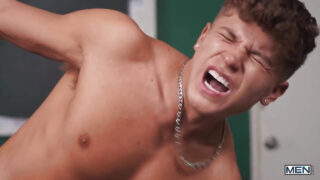 Hot blowjob leads to Drake Von getting roughly fucked anally