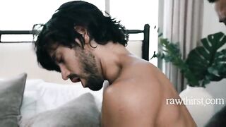 Stepbrother porks his ambisexual stepbrother to prove he's not vanilla