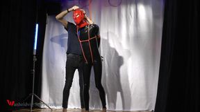 Nicky Latex Doll Gagged and Roped