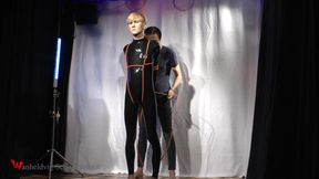 Nicky Latex Doll Gagged and Roped