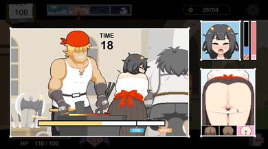 Hentai Game NTR wife Bella gushes succubus slams