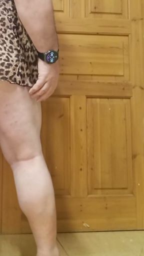 my skirt and the wind is blowing and waving the fabric between my wet pussy and, full of fluids, I'm playing like&hellip;   Clip 3