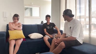 Best Friends Challenge Ends With Step Mom Sharing Bed Hard Anal And Facecum