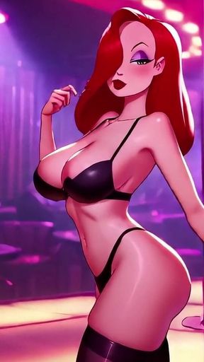 Redhead Jessica Teasing You with Big Tits