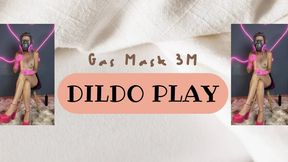 new gas mask 3m and dildo