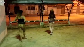 tranzando na praca no fim da festa