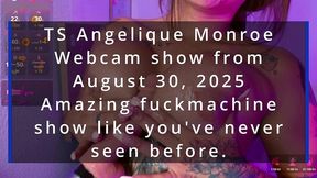 ts angelique monroe - webcam show from august 30, 2025