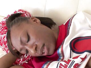 Nevaeh Givens Is A Ebony Cheerleader With A Nasty Side SQF