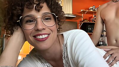 Horny Vlogger Stepmom Fucks College Guy