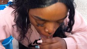 dr pussy2 - ebony novinha viciada em pau enorme e fazer broches tira o leite todo so com a boca quente e faz grande garganta funda quando todos saiem de casa