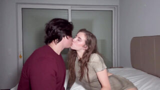 Eden Ivy deep throats before taking a hard anal pounding and sticky creampie