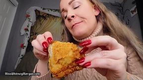 Miss Whitney Morgan: Fried Chicken Eating Asmr
